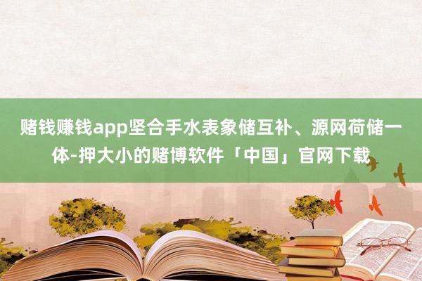 赌钱赚钱app坚合手水表象储互补、源网荷储一体-押大小的赌博软件「中国」官网下载